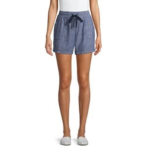 Time and Tru Women's Linen Shorts